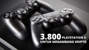 3.800 PlayStation 4 Untuk Tambang Crypto di Sita Pemerintah