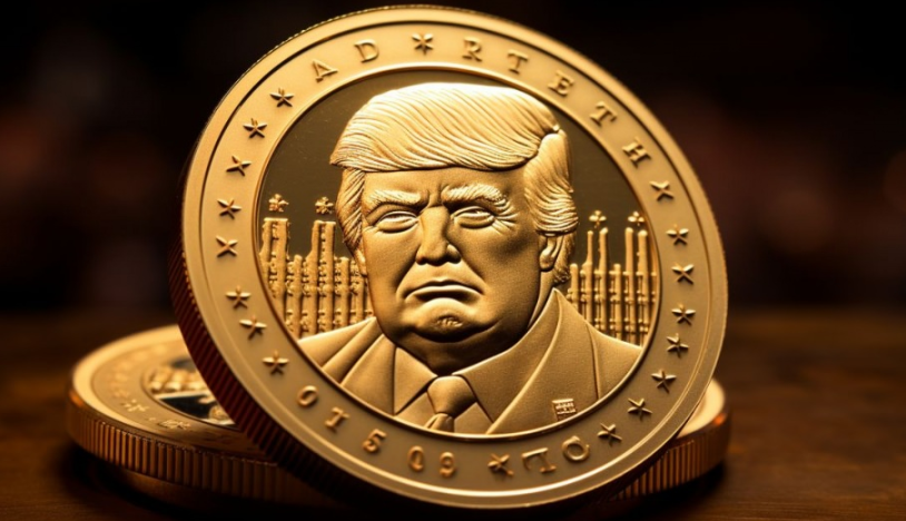 Meme Coin Trump Melejit 58%